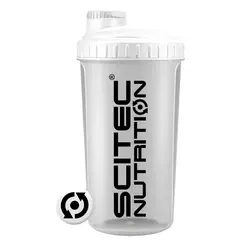 SCITEC NUTRITION - Shaker 700ml Blanco