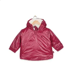 PILLIN - Chaqueta New Born Bebe Algodón Invierno Niña Burdeo
