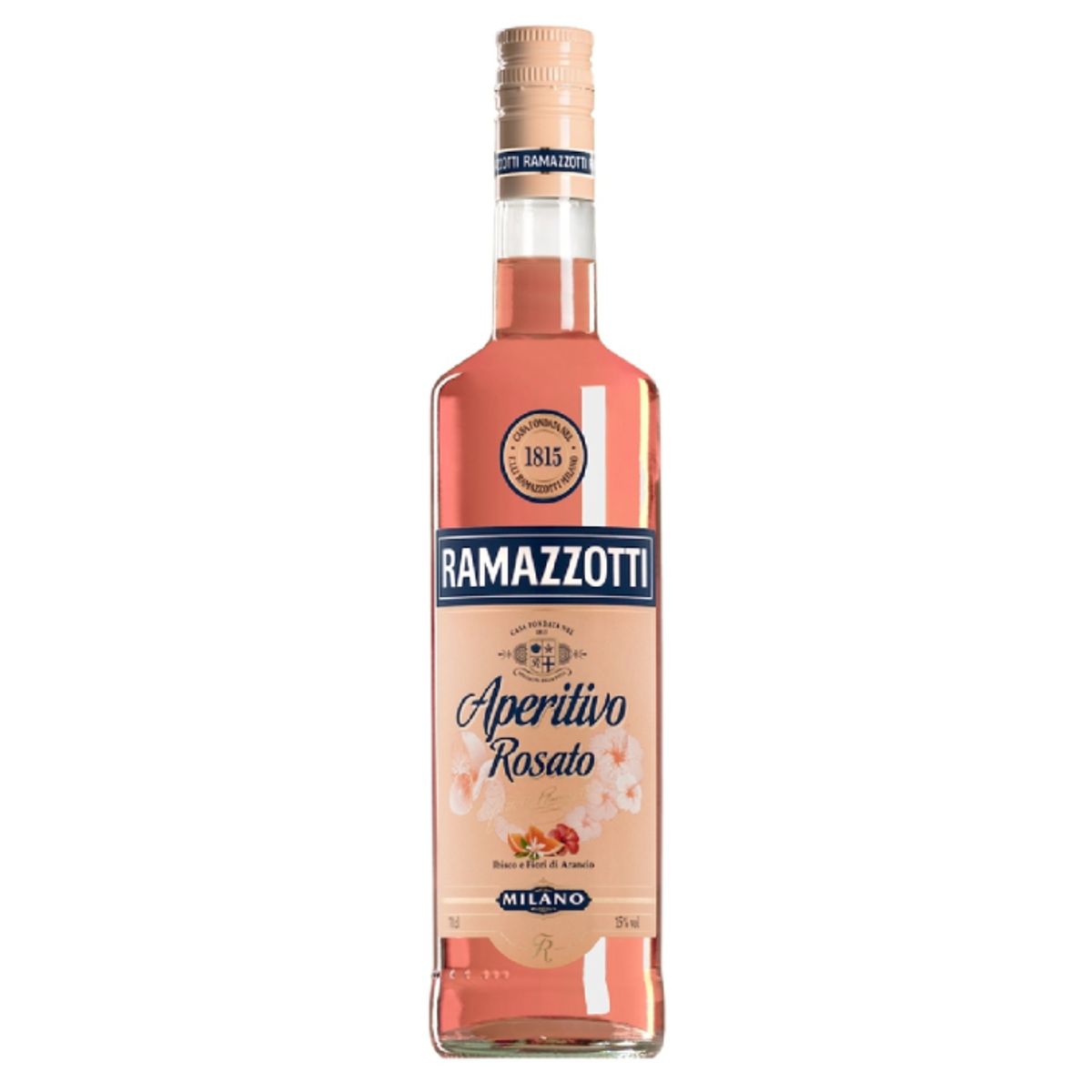 RAMAZZOTTI - Licor Ramazzotti Aperitivo Rosato 15° 700Cc