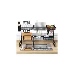 GENERICO - Rack Escurridor De Platos Acero Inoxidable Ideal Para Tu Cocina