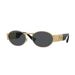 VERSACE - Lentes De Sol Medusa Deco Dorado