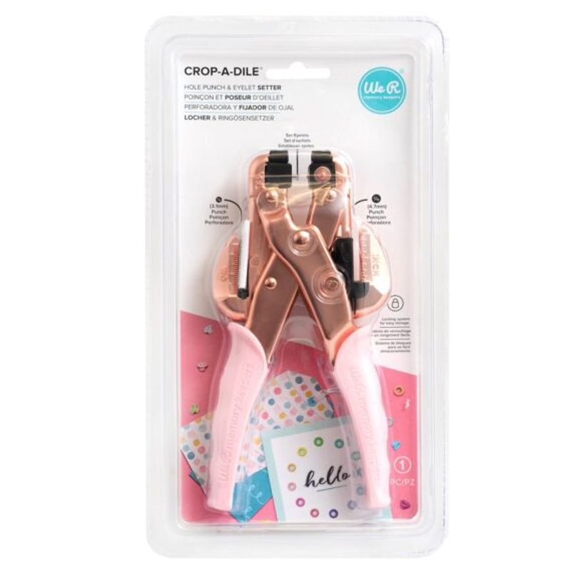 AMERICAN CRAFTS - PERFORADORA CROP A DILE ROSE GOLD