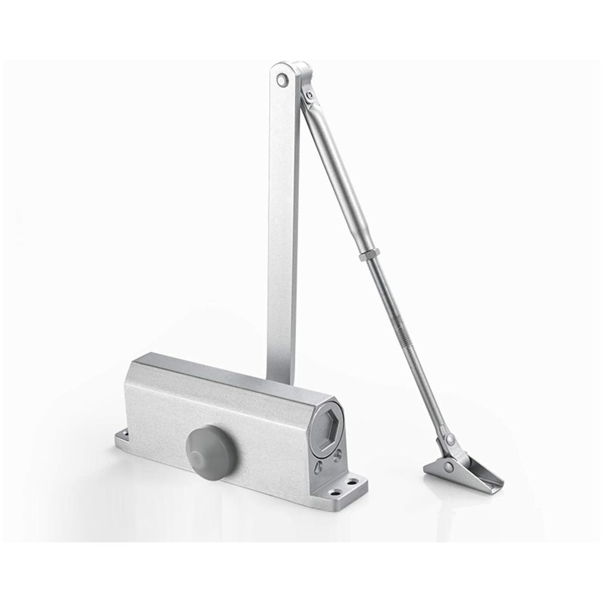 GENERICO - Brazo Hidráulico Para Puertas 25-35kg Cierra Puerta Automati