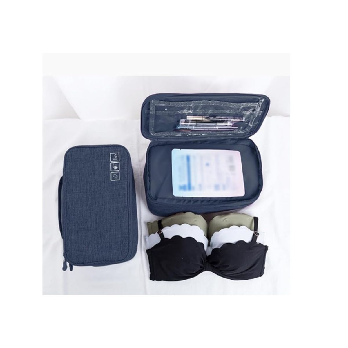 GENERICO - Bolso Organizador de Ropa interior Calcetines Azul