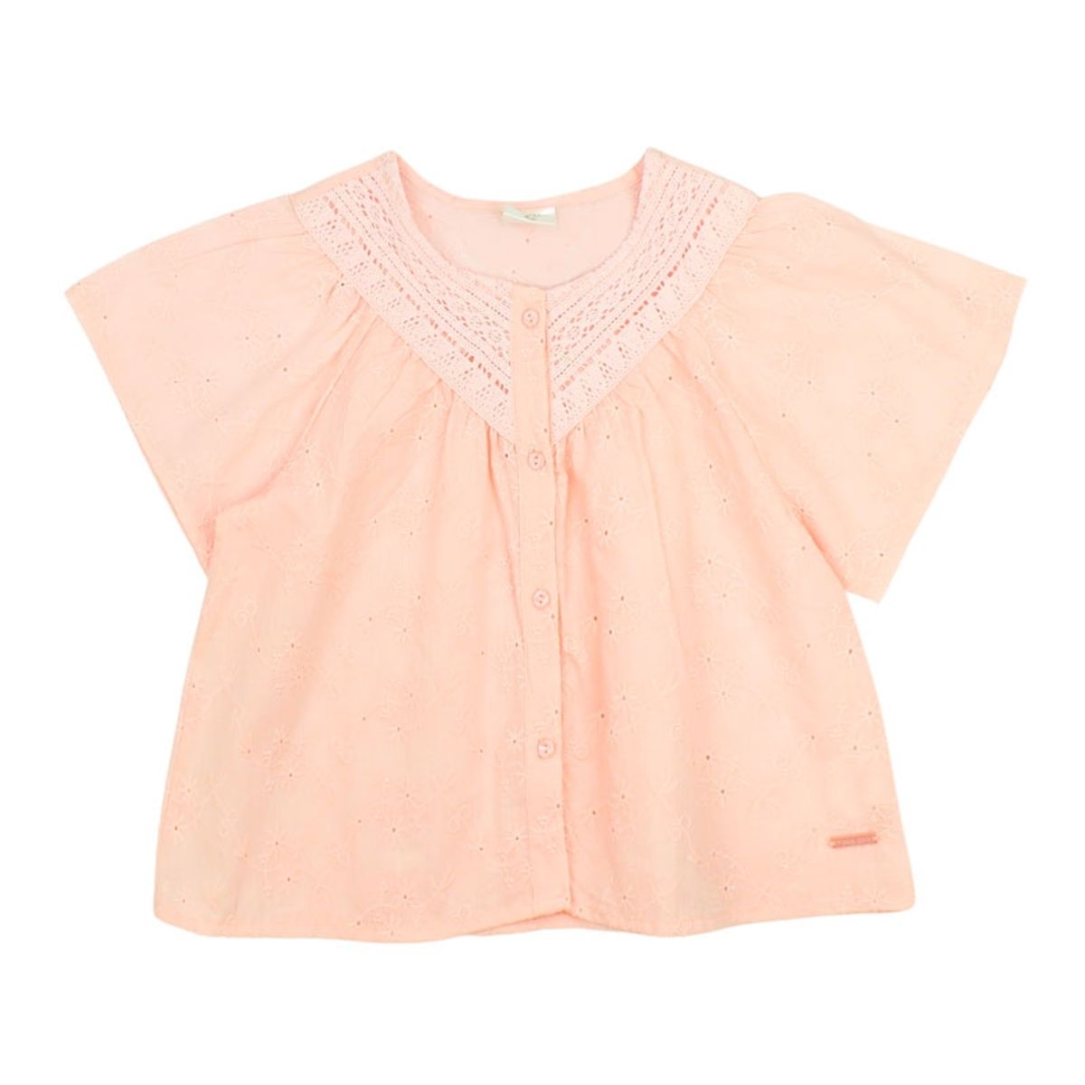 FICCUS - Blusa Kids Niña Earth Naranjo Pálido
