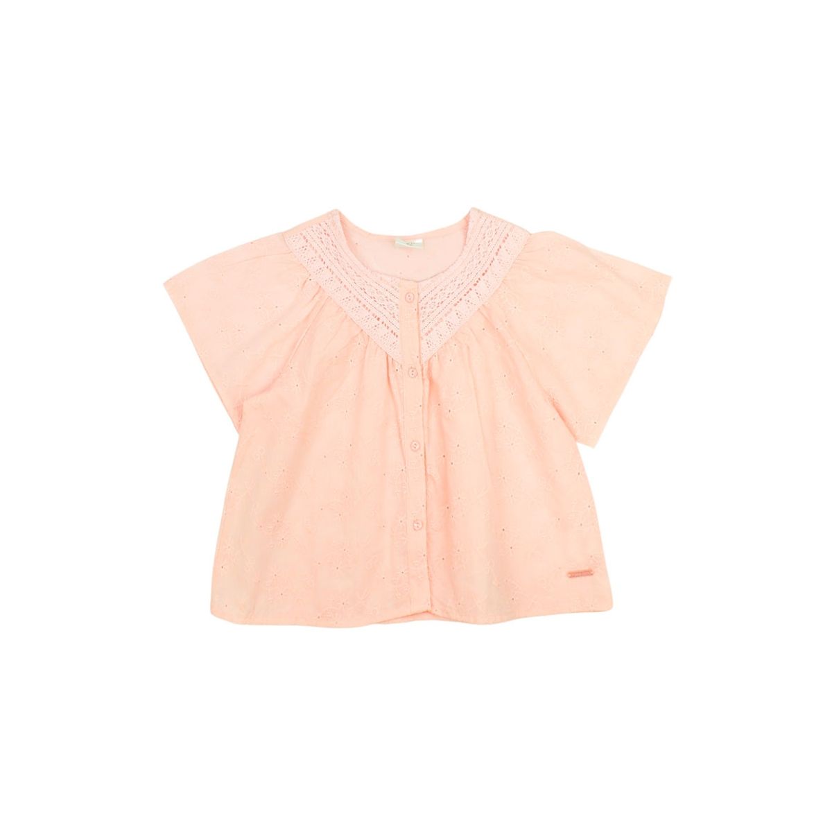 FICCUS - Blusa Kids Niña Earth Naranjo Pálido