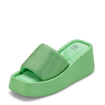 Imagen 2 del producto Sandalia Plataforma Verde Casual YJ31