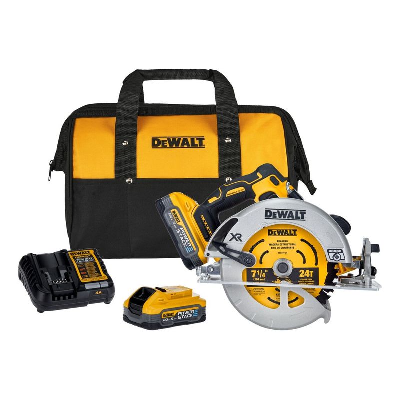 DEWALT - Sierra Circular 7-1/4 20v XR 2 Bat 5ah Dewalt DCS570H2