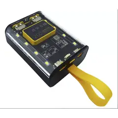 GENERICO - Power Bank 20.000 Mah Indicador De Carga 2 Usb 1 Tipo C