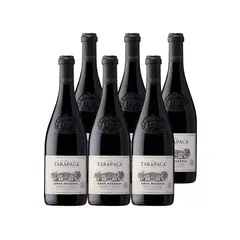 TARAPACA - 6x Vino Tarapacá Gran Reserva Cabernet Sauvignon 14° 750cc