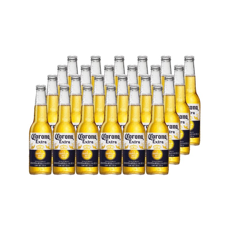 CORONA - 24x Cerveza Corona Botellín 4,5° 330Cc