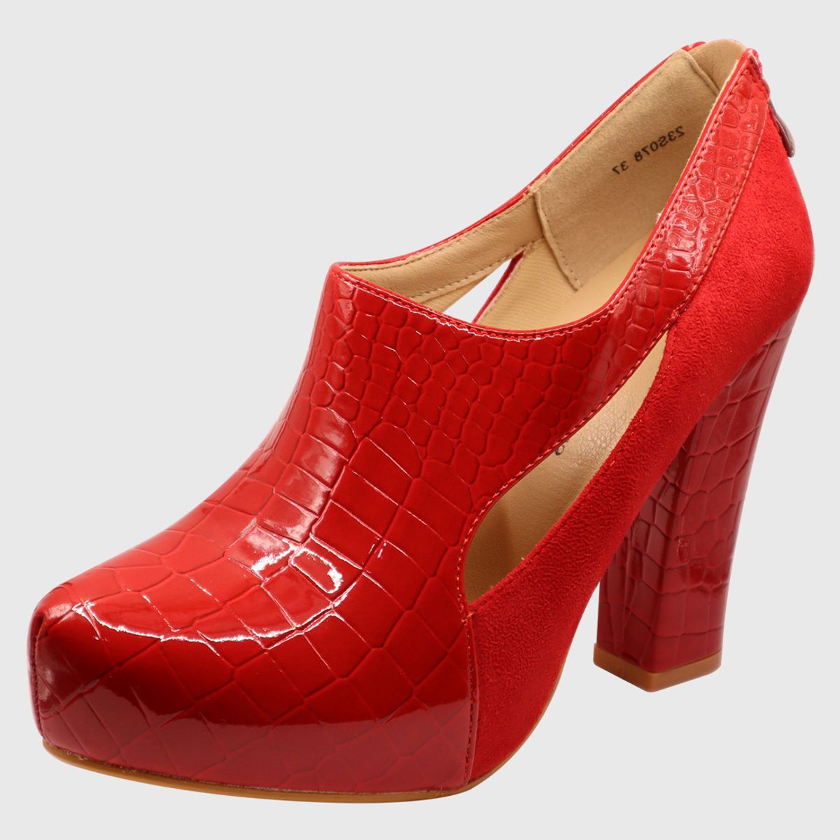 DINASTELLA - Zapato Taco Who Rojo