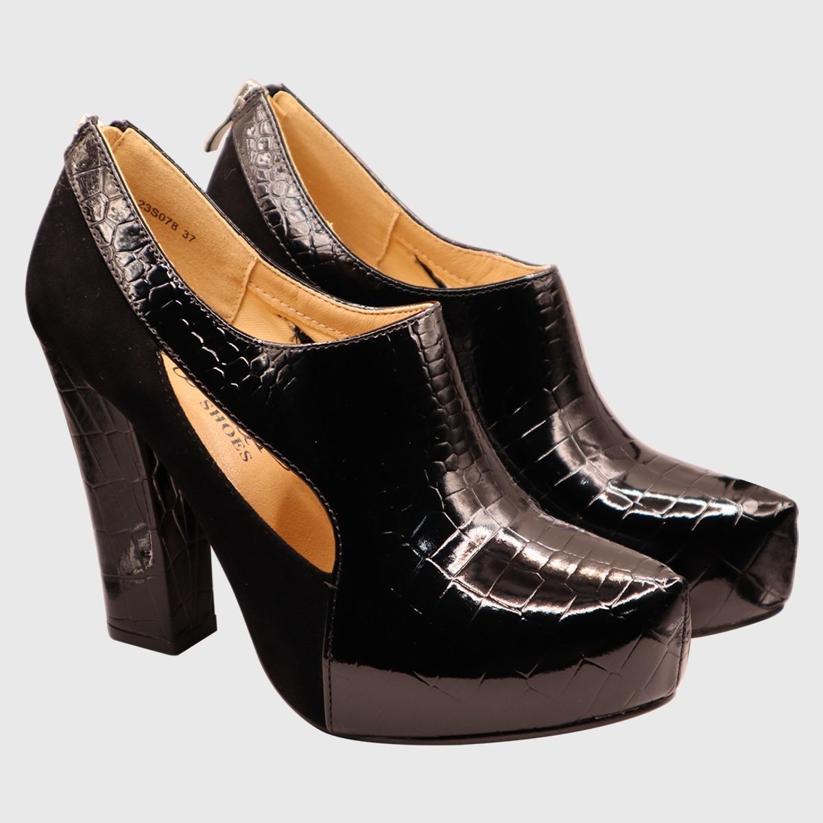 DINASTELLA - Zapato Taco Who Negro