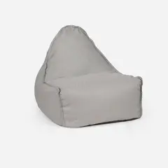 ROSEN - Asiento Tipo Pera de Terraza Barlovento Tela Gris