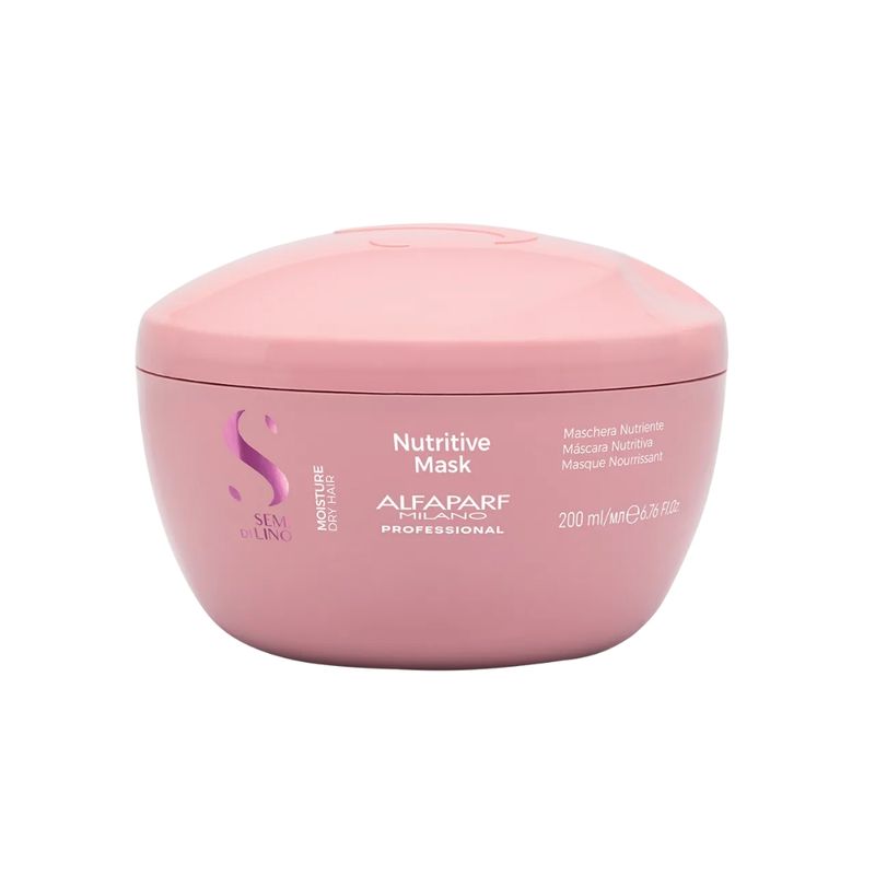 ALFAPARF MILANO - MASCARILLA ALFAPARF SEMI DI LINO NUTRICIÓN 200 ML..-