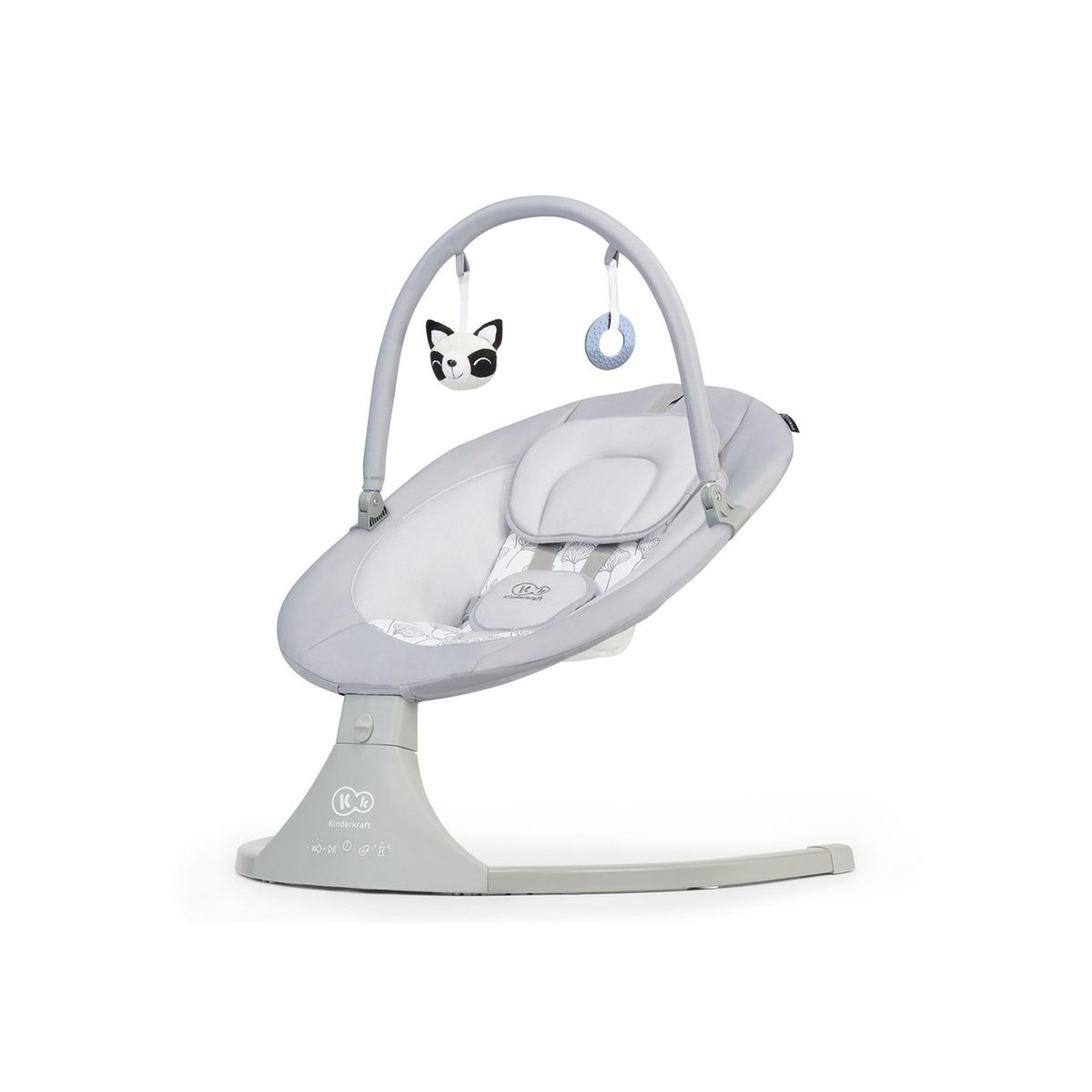 KINDERKRAFT - Silla Nido Mecedora LULI Gris KINDERKRAFT