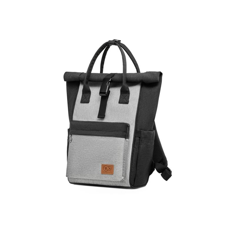 KINDERKRAFT - Mochila para coche de bebe MOONPACK Gris KINDERKRAFT