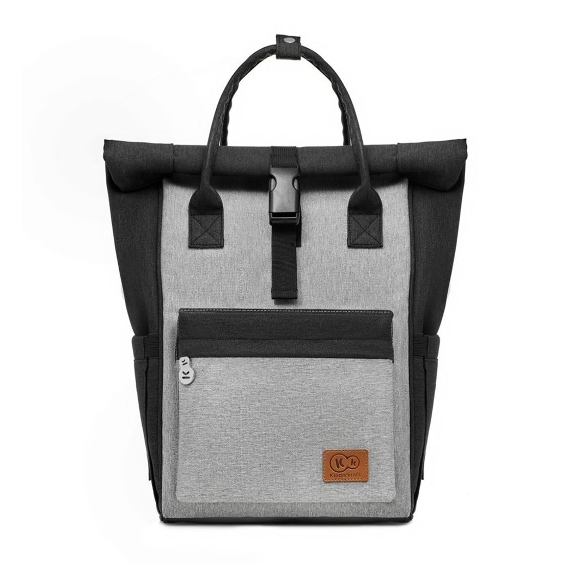 KINDERKRAFT - Mochila para coche de bebe MOONPACK Gris KINDERKRAFT