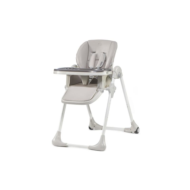 KINDERKRAFT - Silla de comer plegable YUMMY Gris KINDERKRAFT