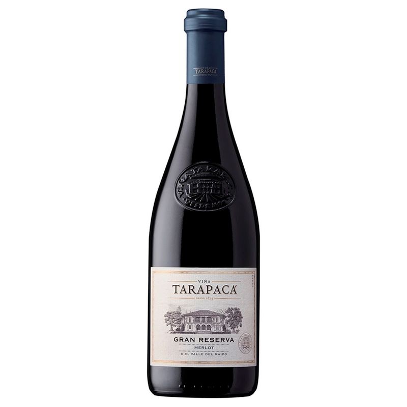 TARAPACA - Vino Tarapacá Gran Reserva Merlot 14° 750cc