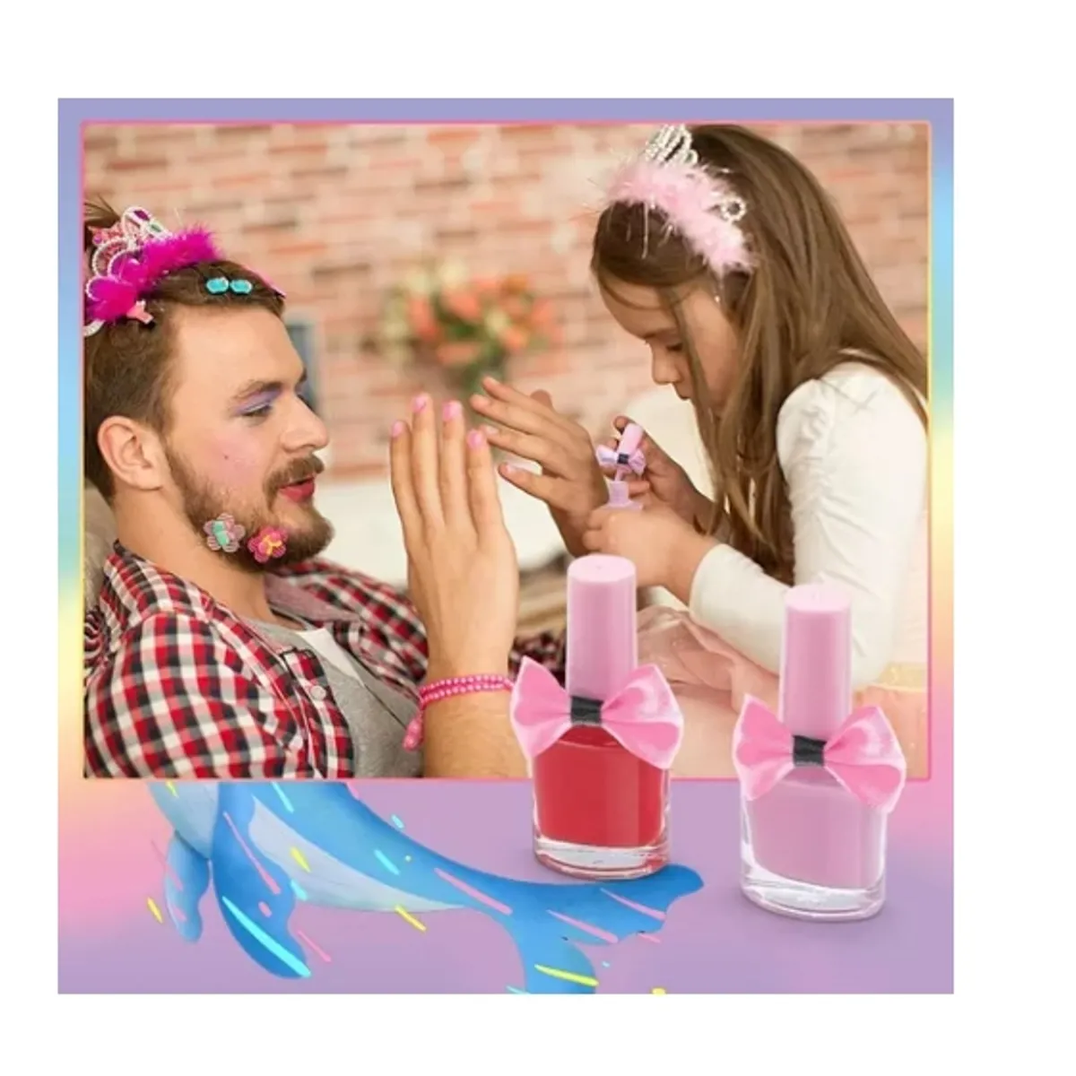 ESHOPANGIE - Kit De Maquillaje Para Niñas Juguete Cosméticos