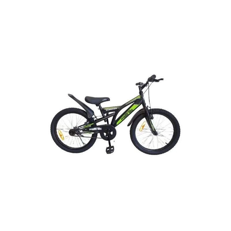 POWERBIKE - BICICLETA ARO 20 SCORPION POWERBIKE NEGRA