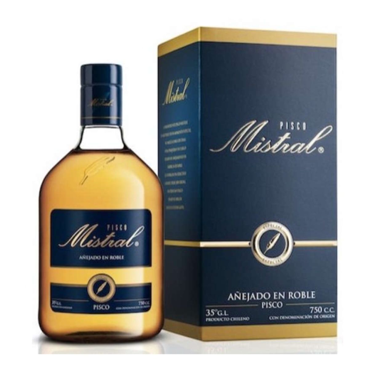 MISTRAL - Pisco Mistral 35° 750cc