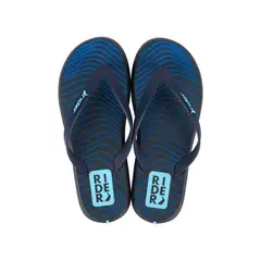 RIDER - Sandalia Hombre Negro/Azul R1 Style