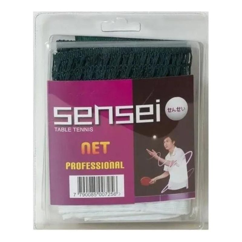 SENSEI - Red Ping Pong Profesional Sensei® Algodón - Tenis De Mesa