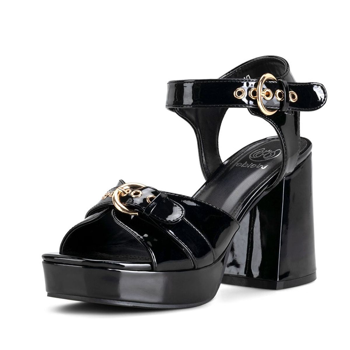 WEIDE - Sandalia Taco Negro Fiesta DMT11 Weide