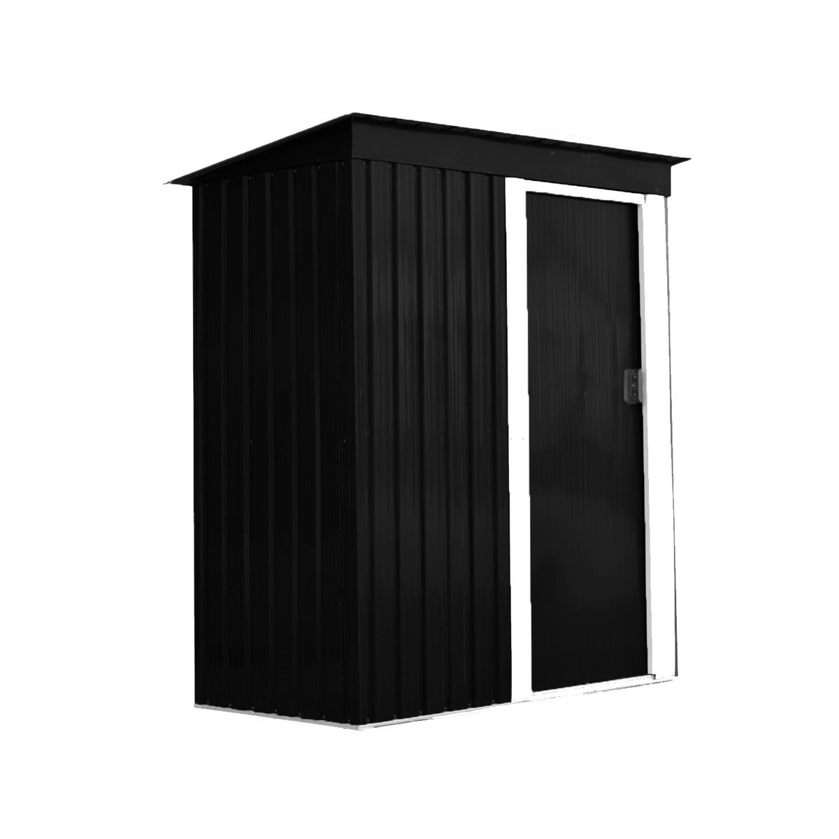 IGPRO - Bodega De Jardín Negra 1.38 M2 181x162x86 CM.