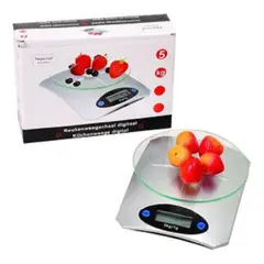 GENERICO - Pesa de cocina gramera balanza 5 kg