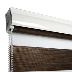 VOLGEN - CORTINA ROLLER DUO CAFÉ 165x240