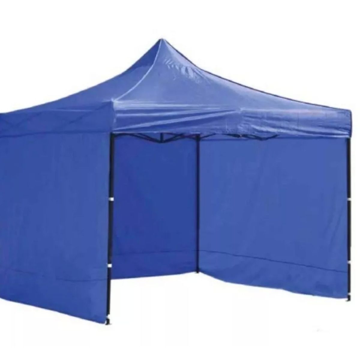 GENERICO - Toldo Plegable Pared Azul 3x3  Pared Laterales Toldo