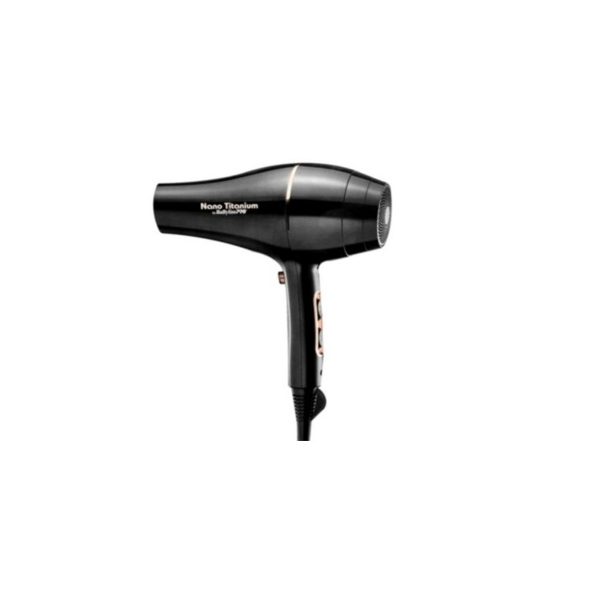 BABYLISS PRO - Secador BabylissPro Nano Titanium Gold Rose Black