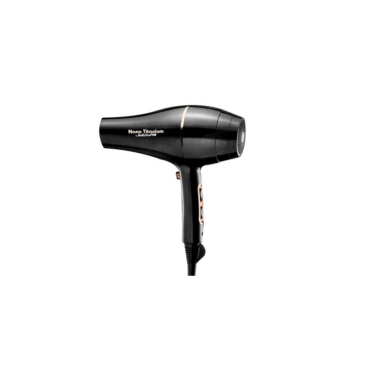 BABYLISS PRO - Secador BabylissPro Nano Titanium Gold Rose Black