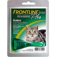 BOEHRINGER INGELHEIM - Frontline Plus Pipeta Gato Pulgas Y Garrapatas