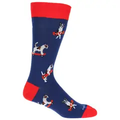 HUSH PUPPIES - Calcetín Casual Dog Azul Hombre