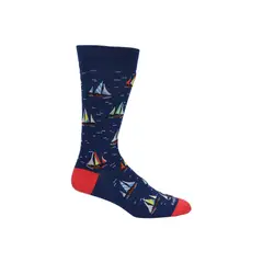 HUSH PUPPIES - Calcetín Casual Sailing Azul Hombre