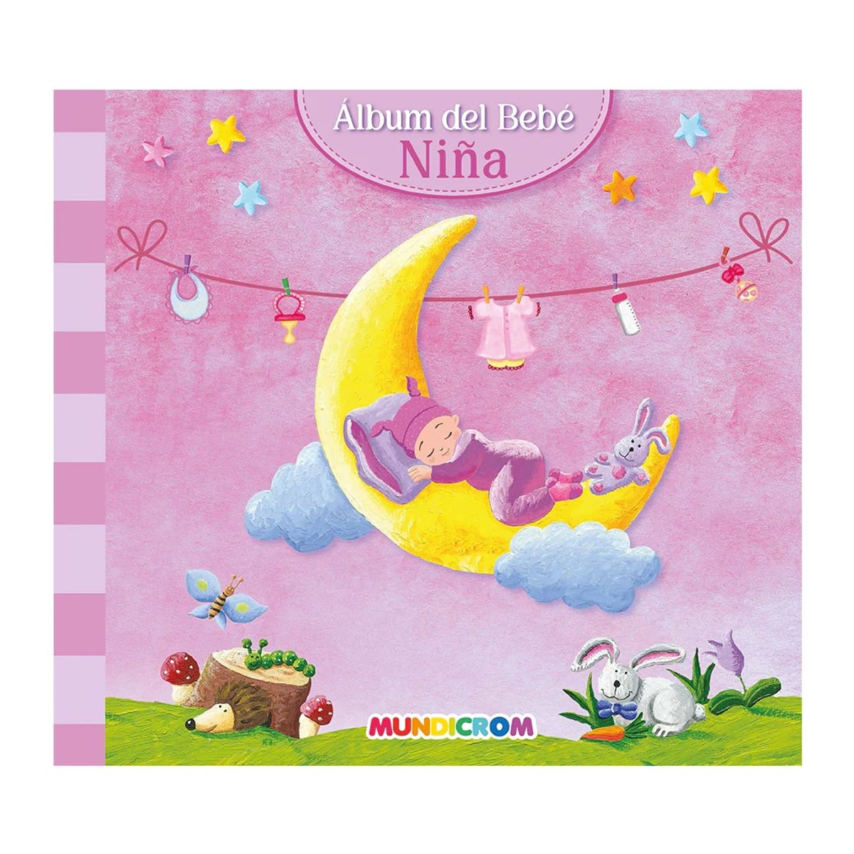 MUNDICROM - Libro Album Del Bebe Para Niña - Mundicrom