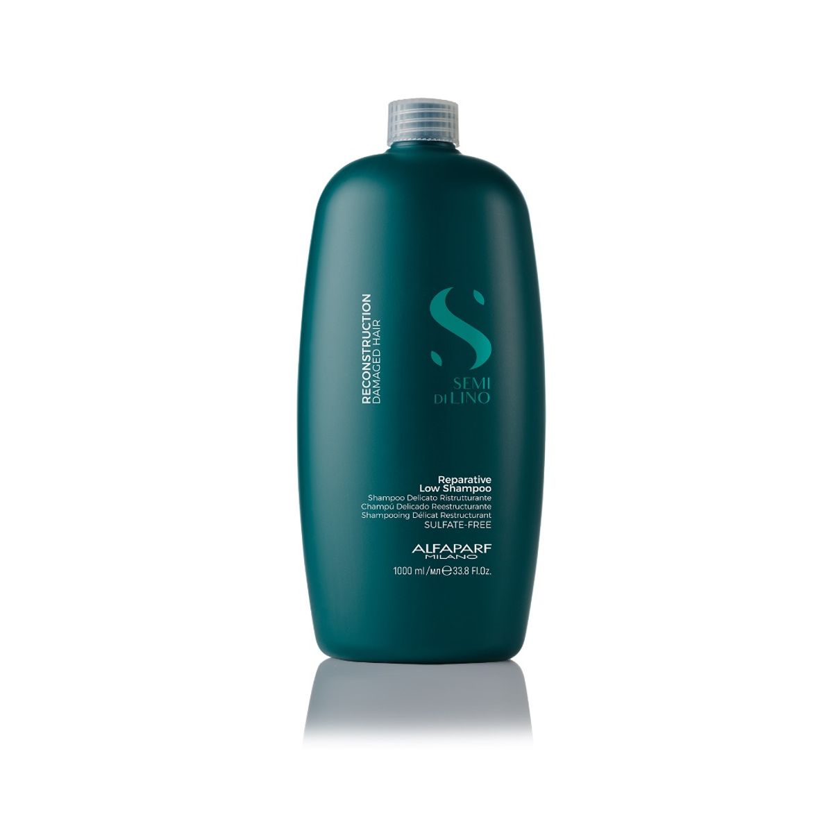 ALFAPARF MILANO - SHAMPOO ALFAPARF SEMI DI LINO RECONSTRUCCIÓN  1000 ML.