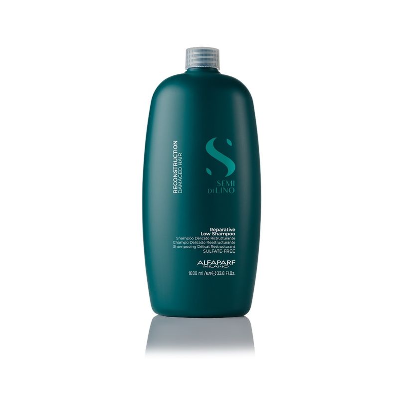 ALFAPARF MILANO - SHAMPOO ALFAPARF SEMI DI LINO RECONSTRUCCIÓN  1000 ML.