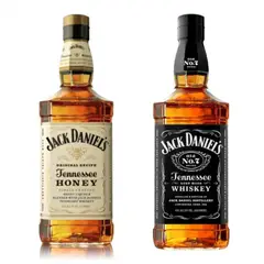 JACK DANIELS - Whiskey Honey 35° 750cc + Whiskey Nº7 40° 750cc