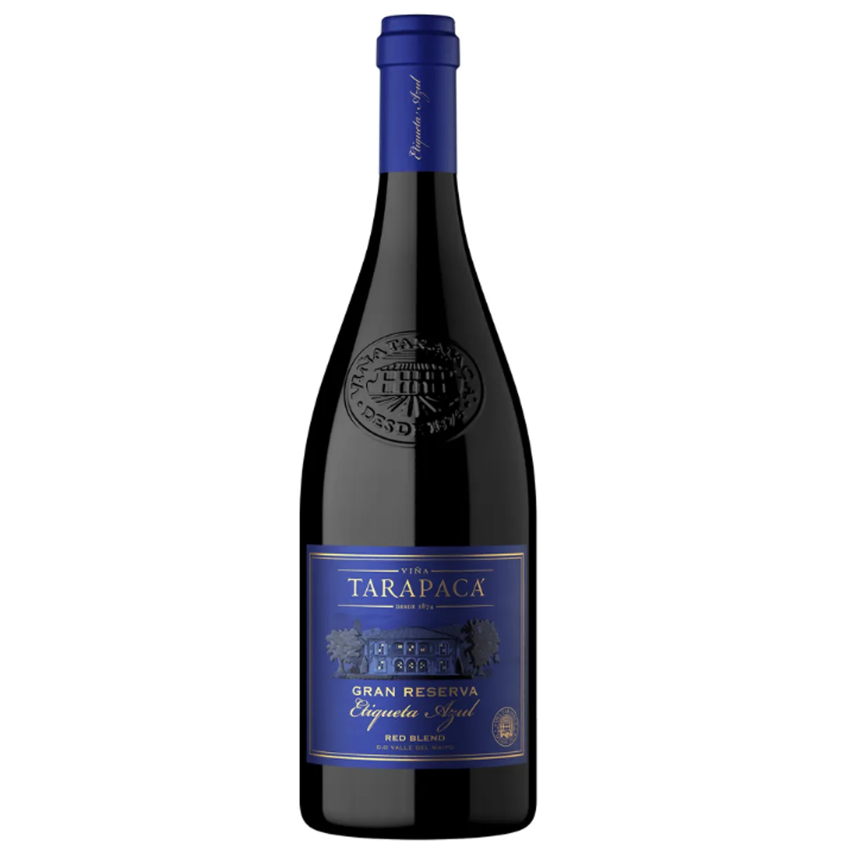 TARAPACA - Vino Tarapacá Gran Reserva Red Blend Etiqueta Azul 14° 750cc