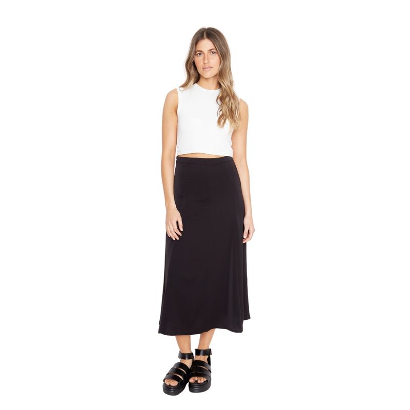 JACINTA TIENDA - Falda Delfi negra Jacinta Tienda
