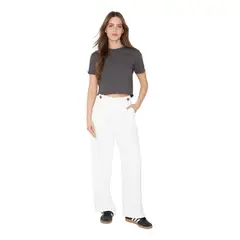 JACINTA TIENDA - Pantalón Elsa blanco