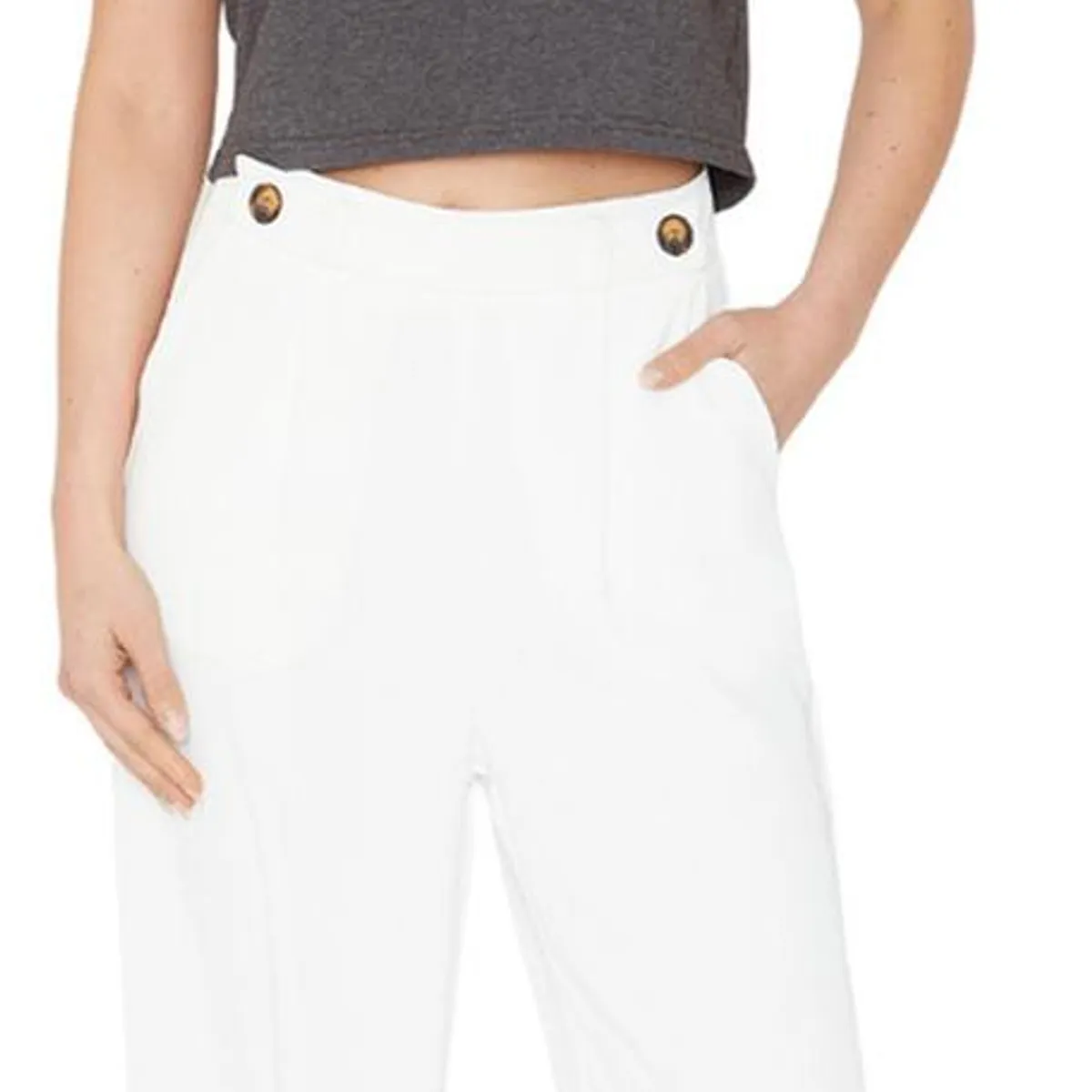 JACINTA TIENDA - Pantalón Elsa blanco Jacinta Tienda