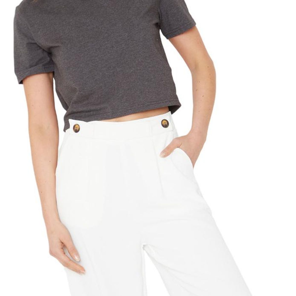 JACINTA TIENDA - Pantalón Elsa blanco Jacinta Tienda