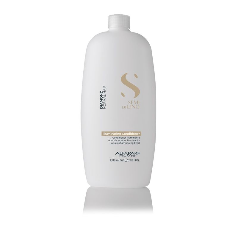 ALFAPARF MILANO - ACONDICIONADOR ALFAPARF SEMI DI LINO BRILLO DIAMOND 1000 ML.