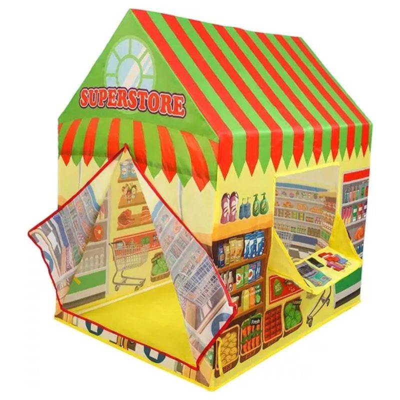 GENERICO - Carpa Casita Armable Tienda De Juegos Para Niños Supermarket